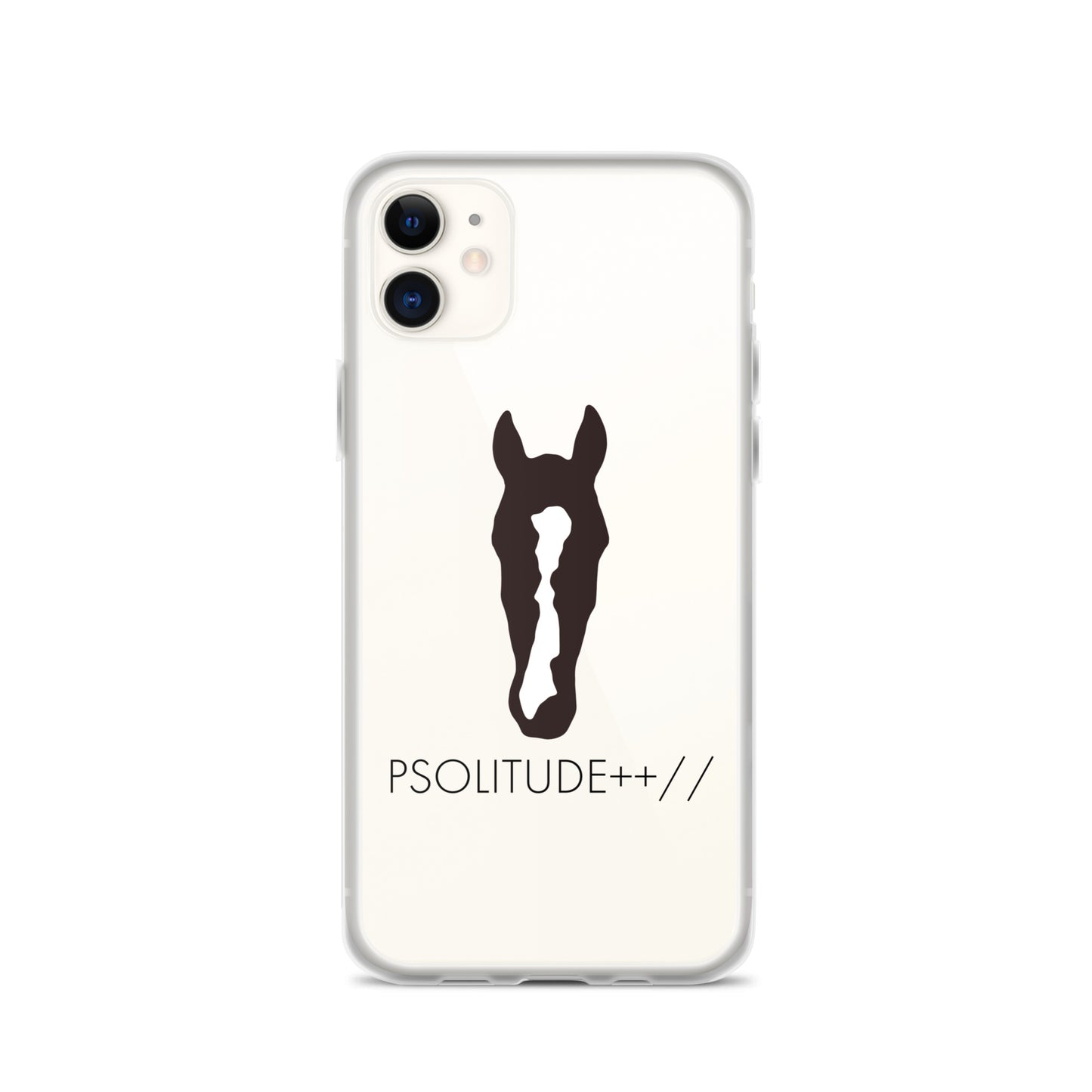 Custom Equine Clear Case for iPhone®