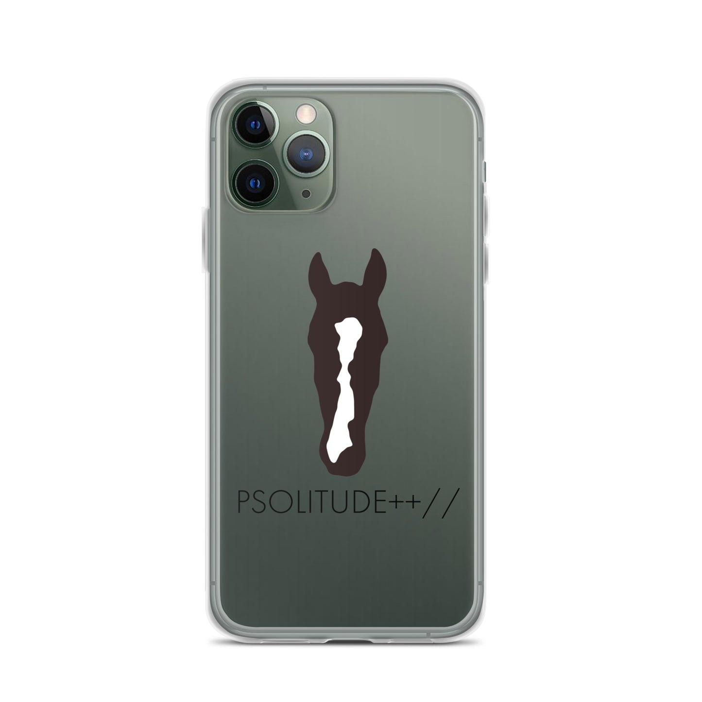 Custom Equine Clear Case for iPhone®