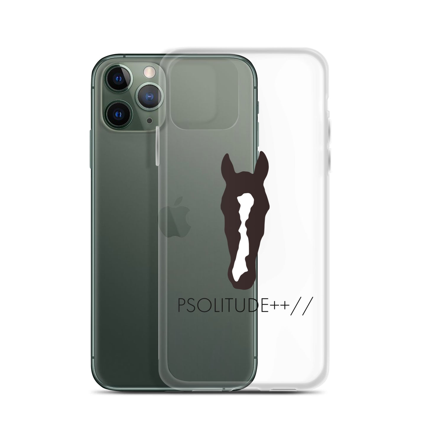 Custom Equine Clear Case for iPhone®