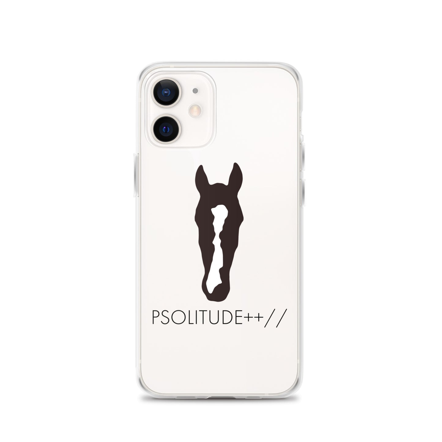 Custom Equine Clear Case for iPhone®