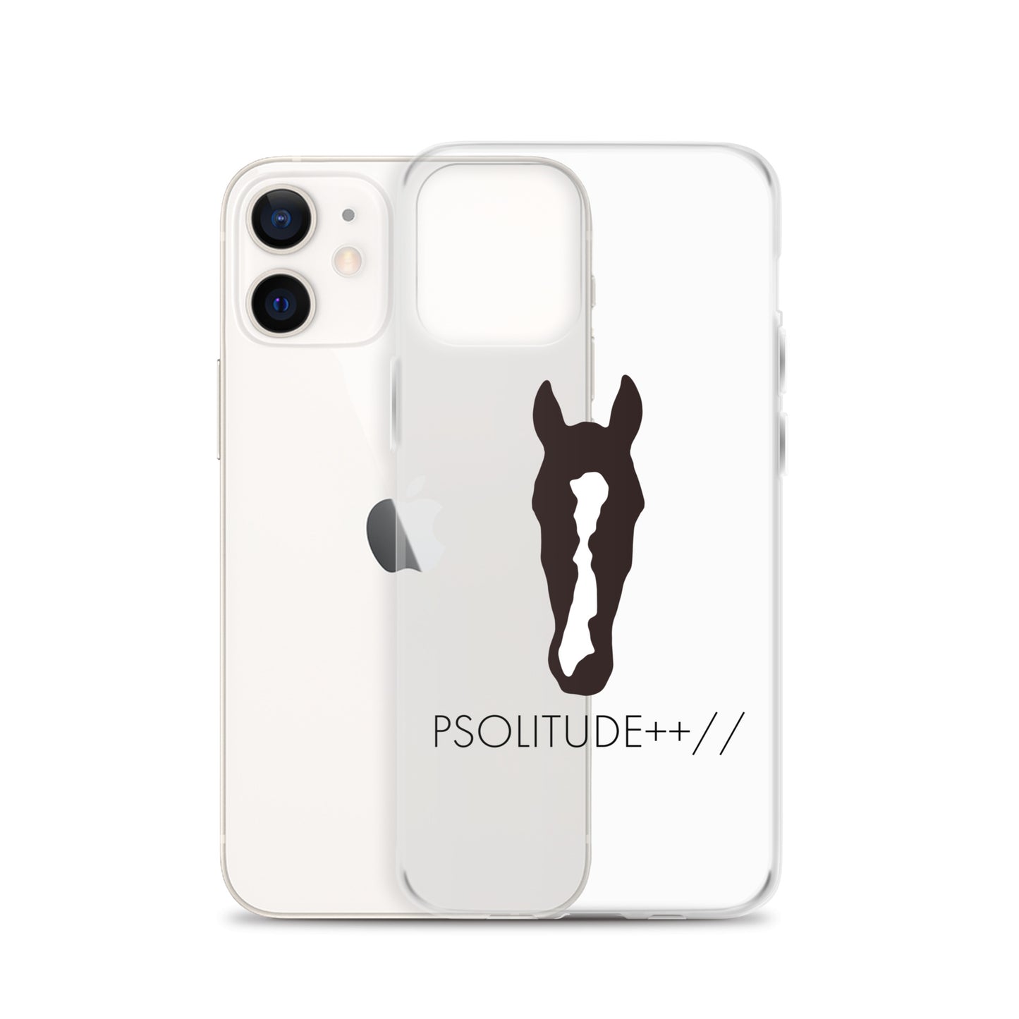 Custom Equine Clear Case for iPhone®