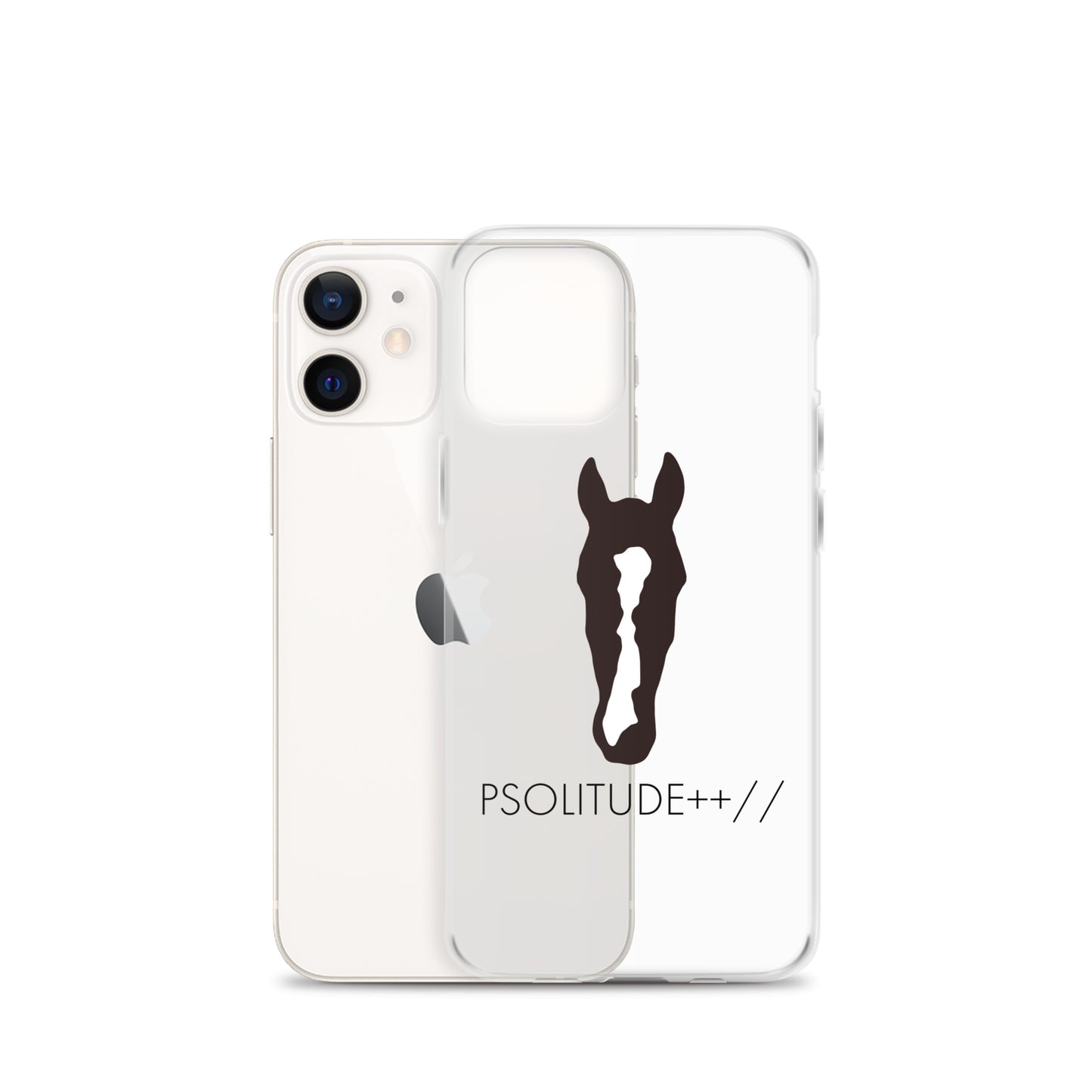 Custom Equine Clear Case for iPhone®