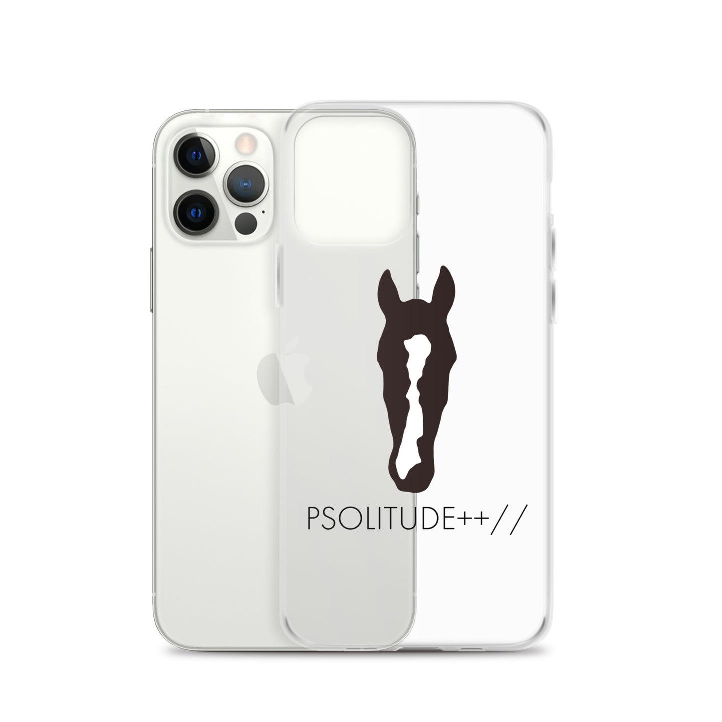 Custom Equine Clear Case for iPhone®