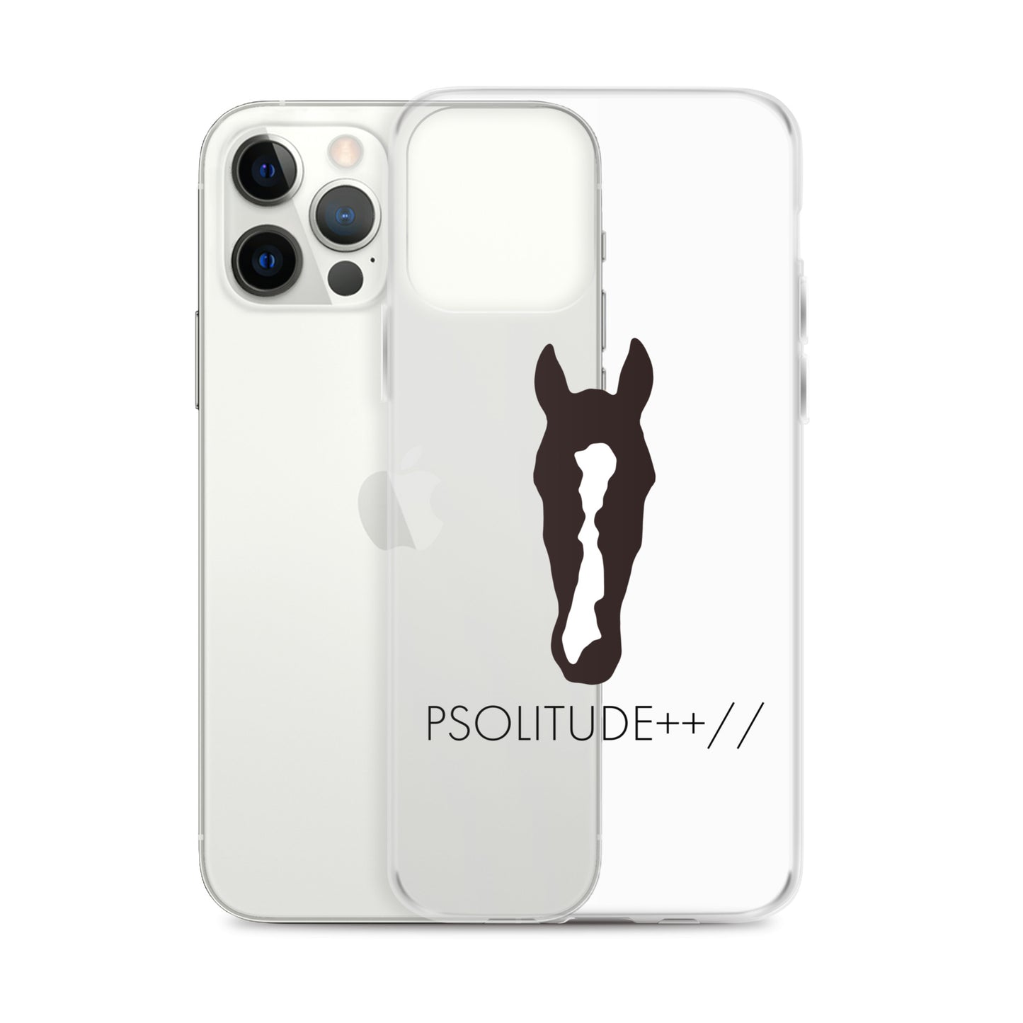 Custom Equine Clear Case for iPhone®