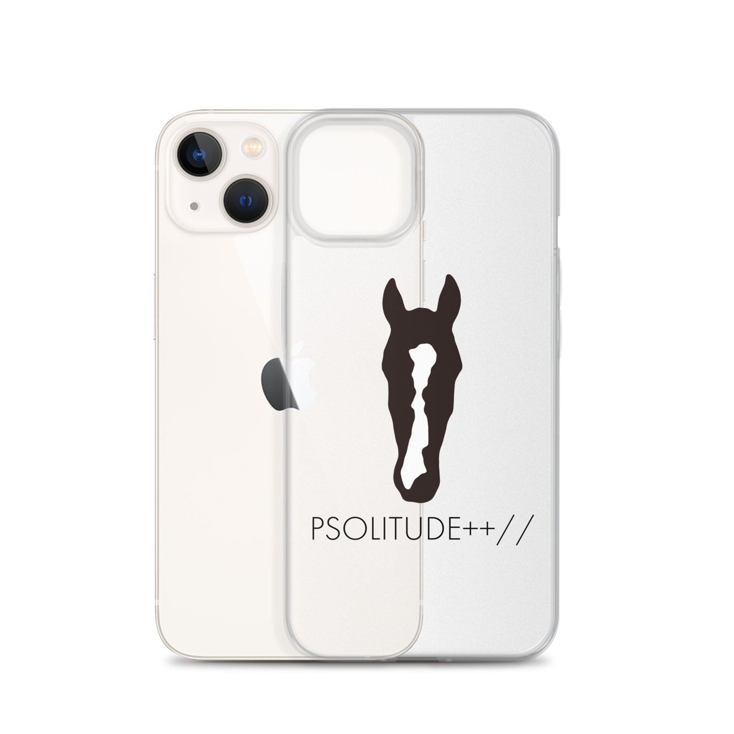 Custom Equine Clear Case for iPhone®