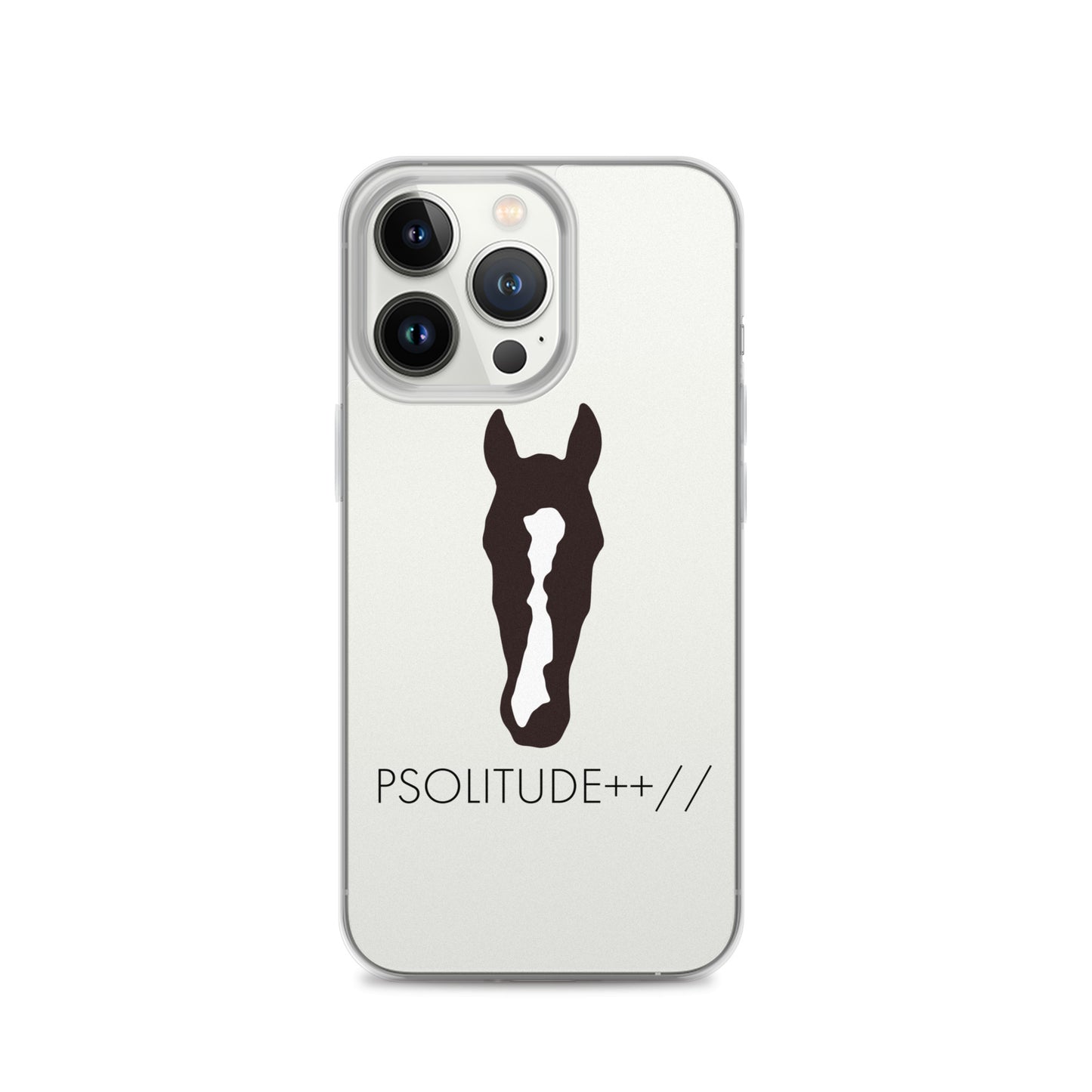 Custom Equine Clear Case for iPhone®