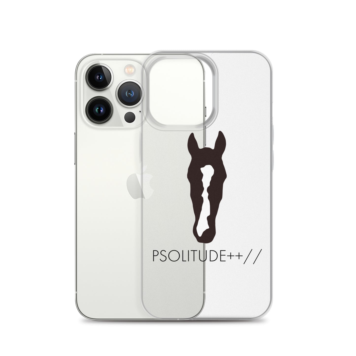Custom Equine Clear Case for iPhone®