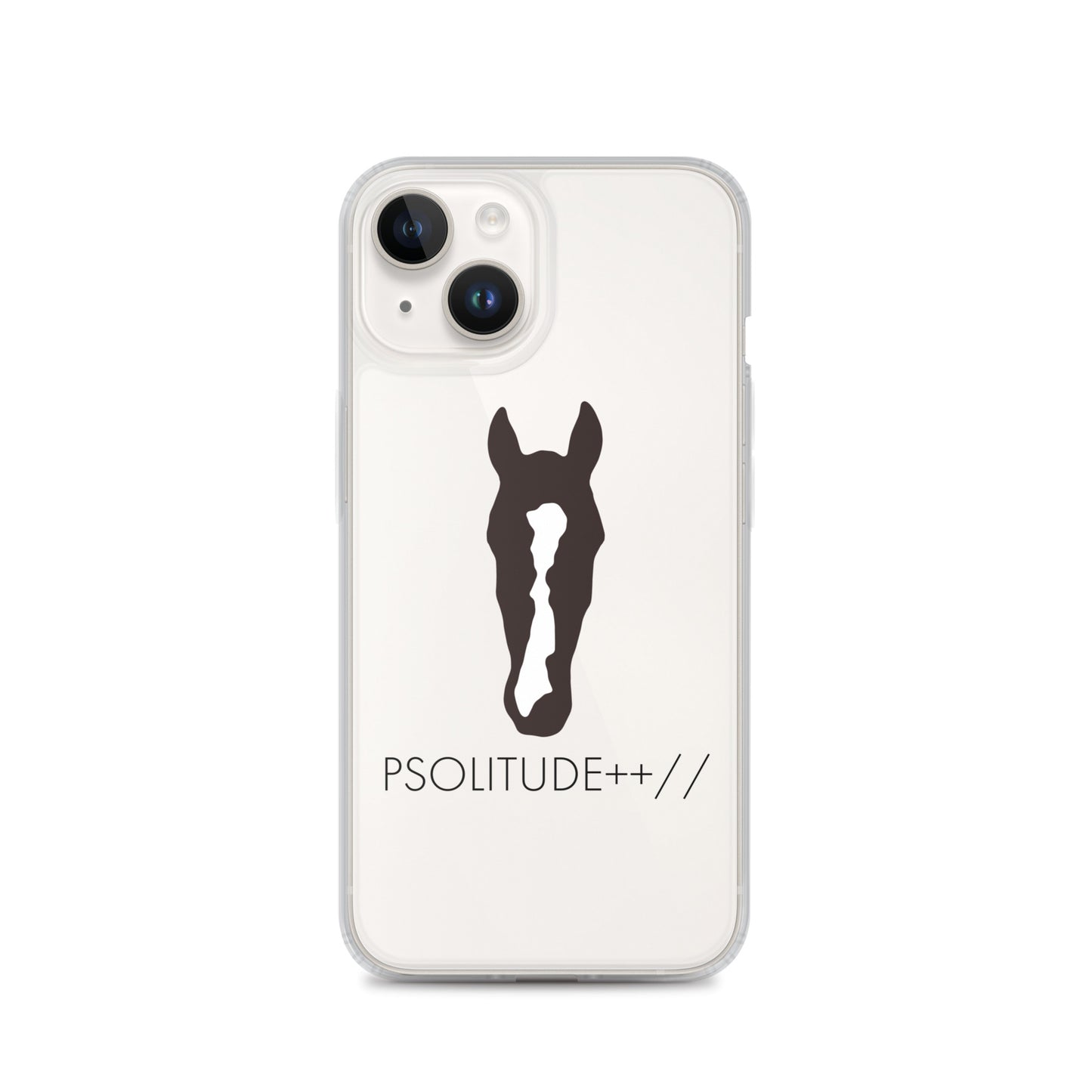 Custom Equine Clear Case for iPhone®