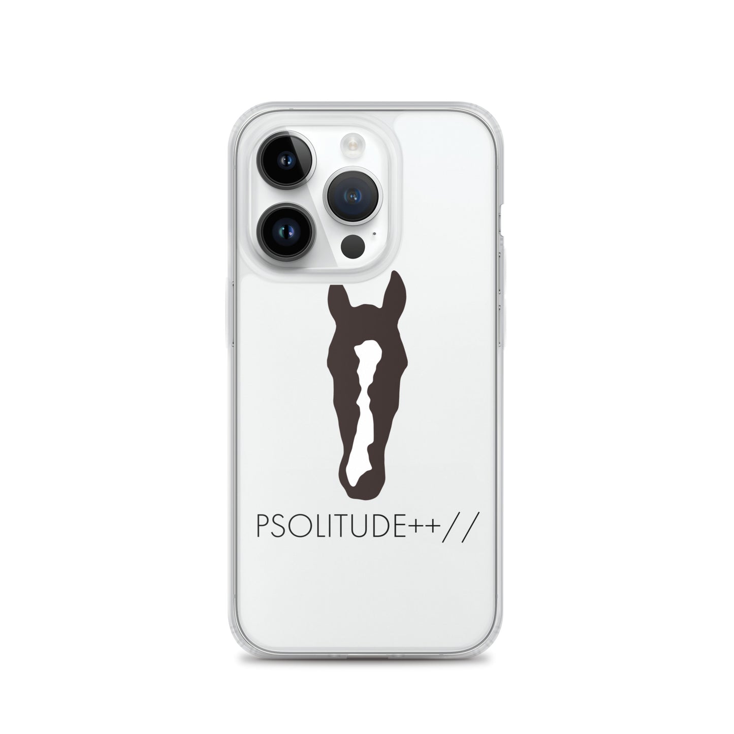 Custom Equine Clear Case for iPhone®