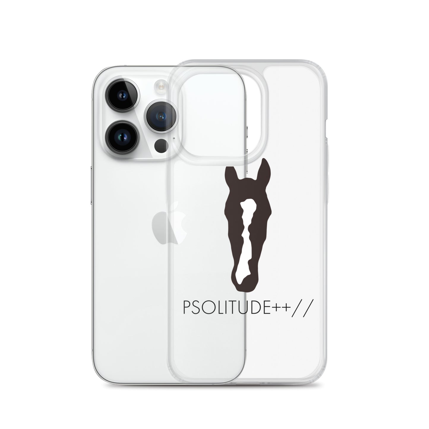 Custom Equine Clear Case for iPhone®