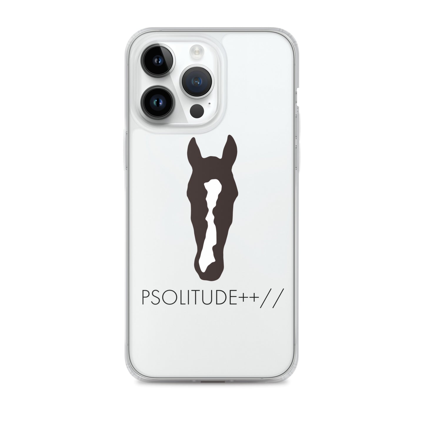 Custom Equine Clear Case for iPhone®
