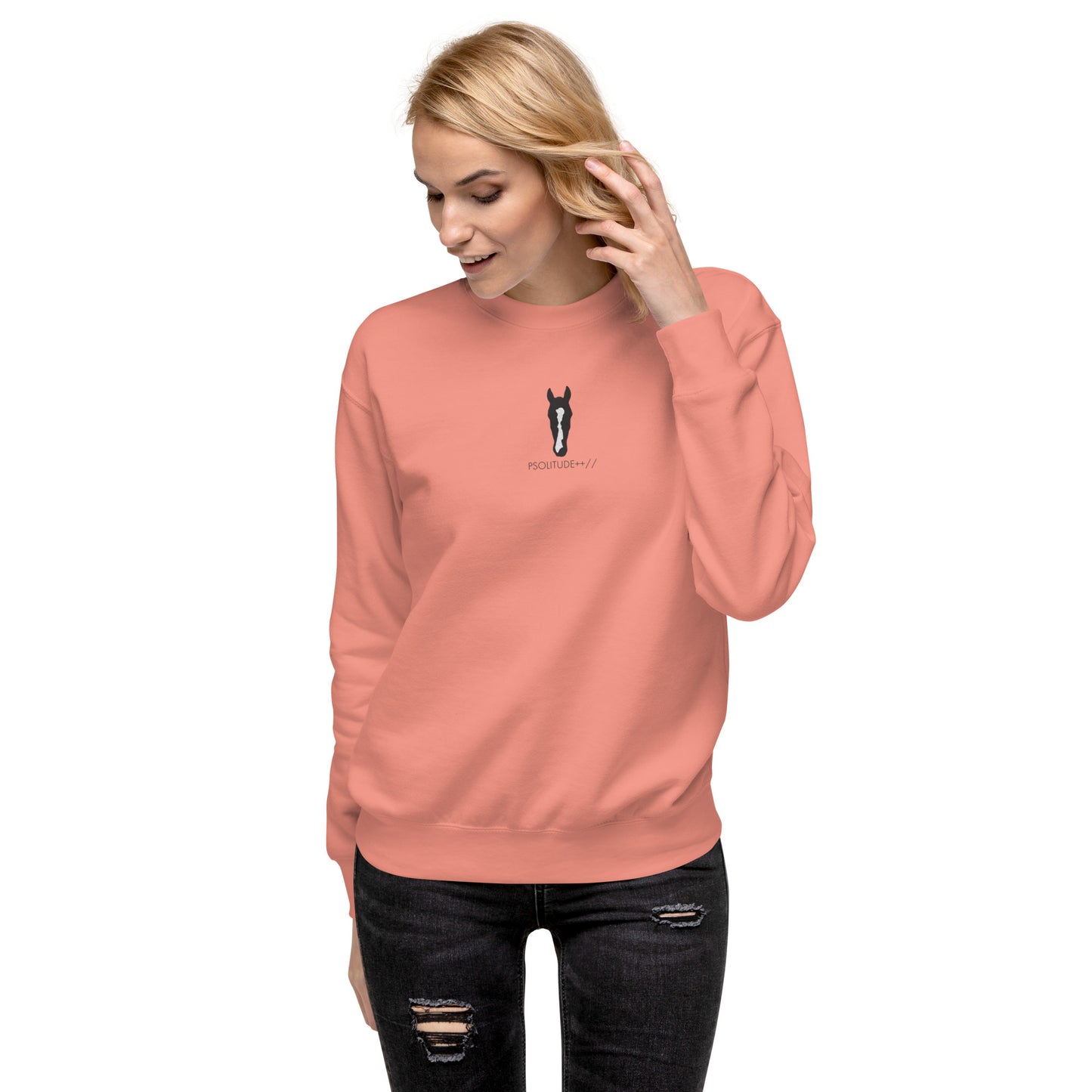 Embroidered Custom Horse Sweatshirt