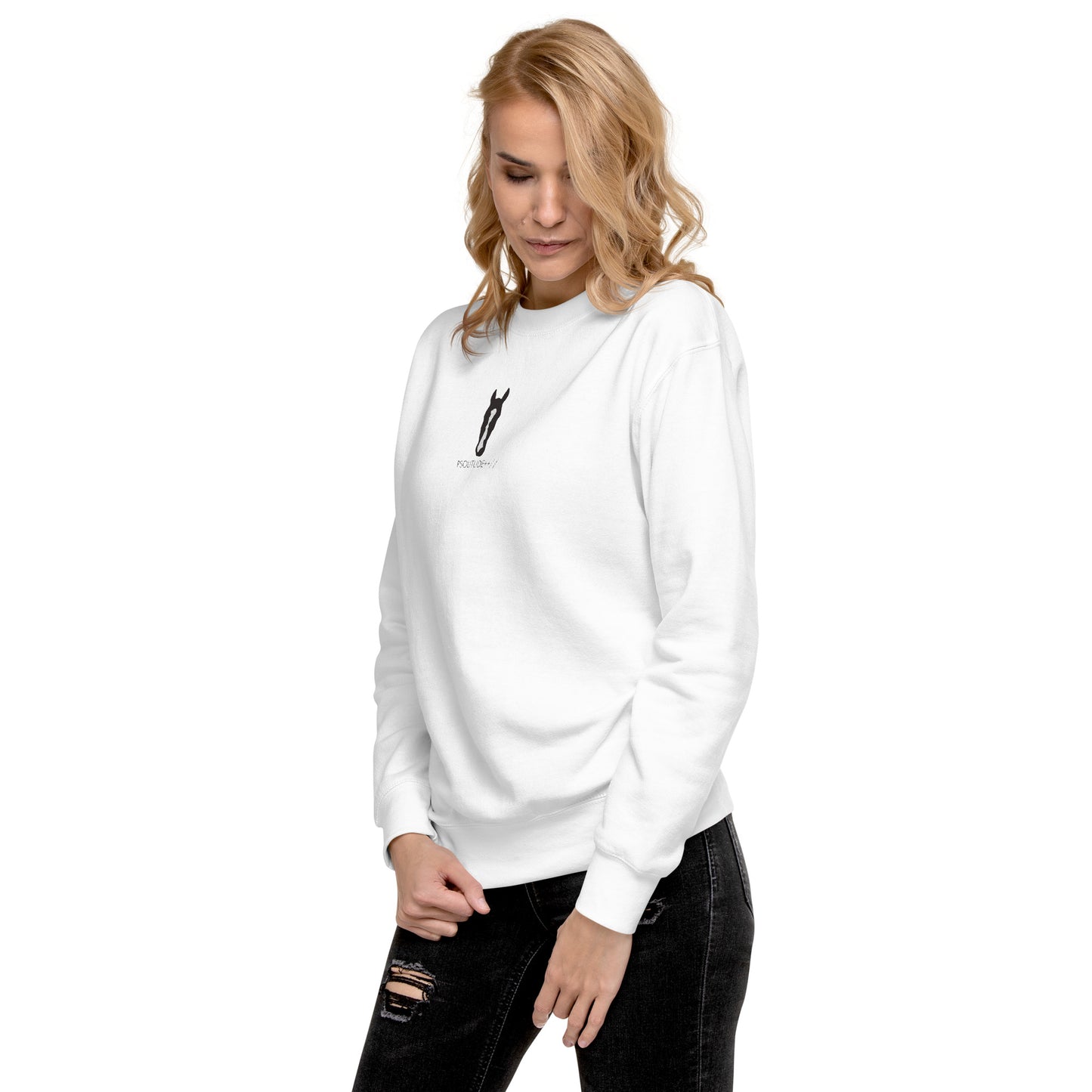 Embroidered Custom Horse Sweatshirt