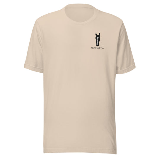 Embroidered Custom Horse T-shirt
