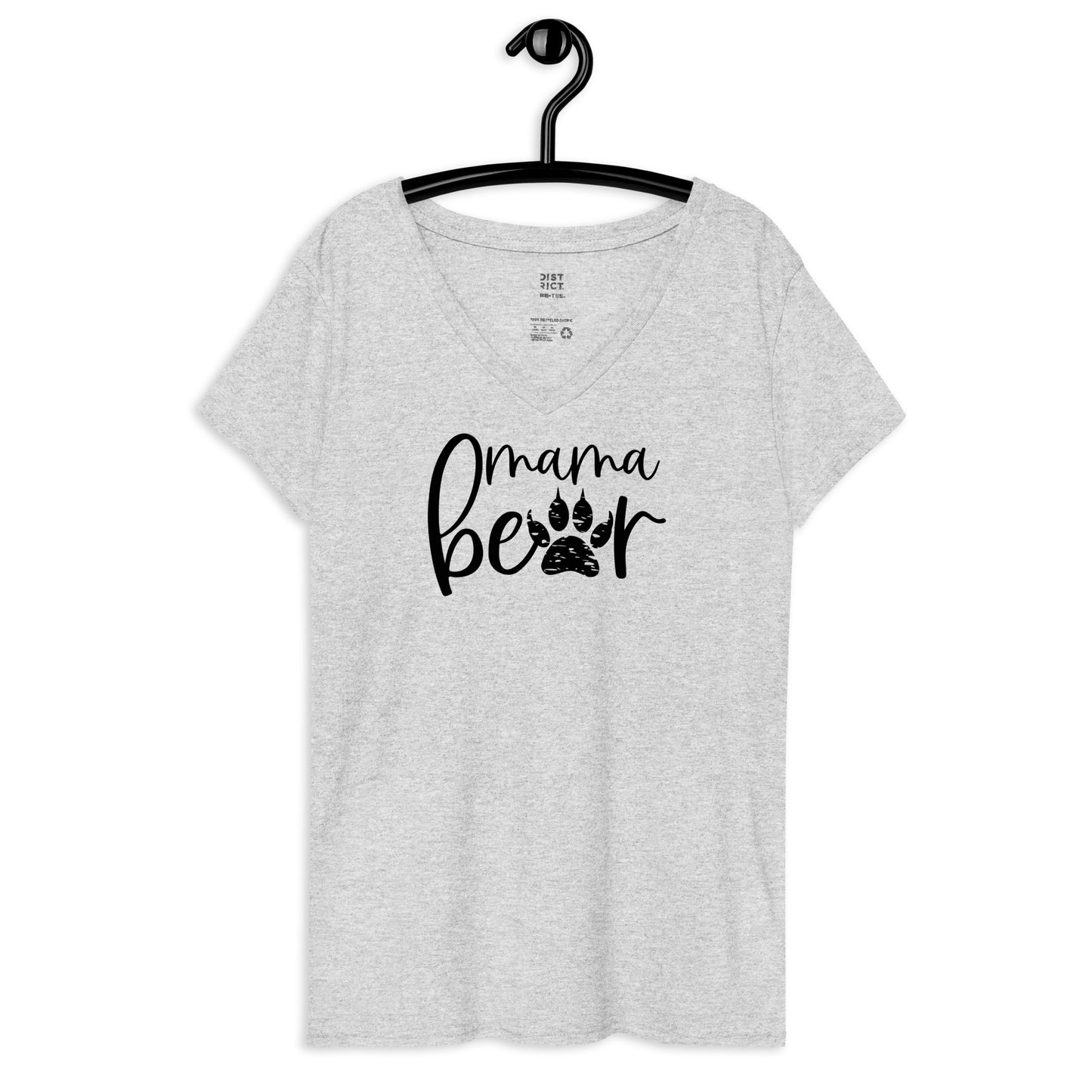 Mama Bear / Women’s Recycled V-neck T-shirt