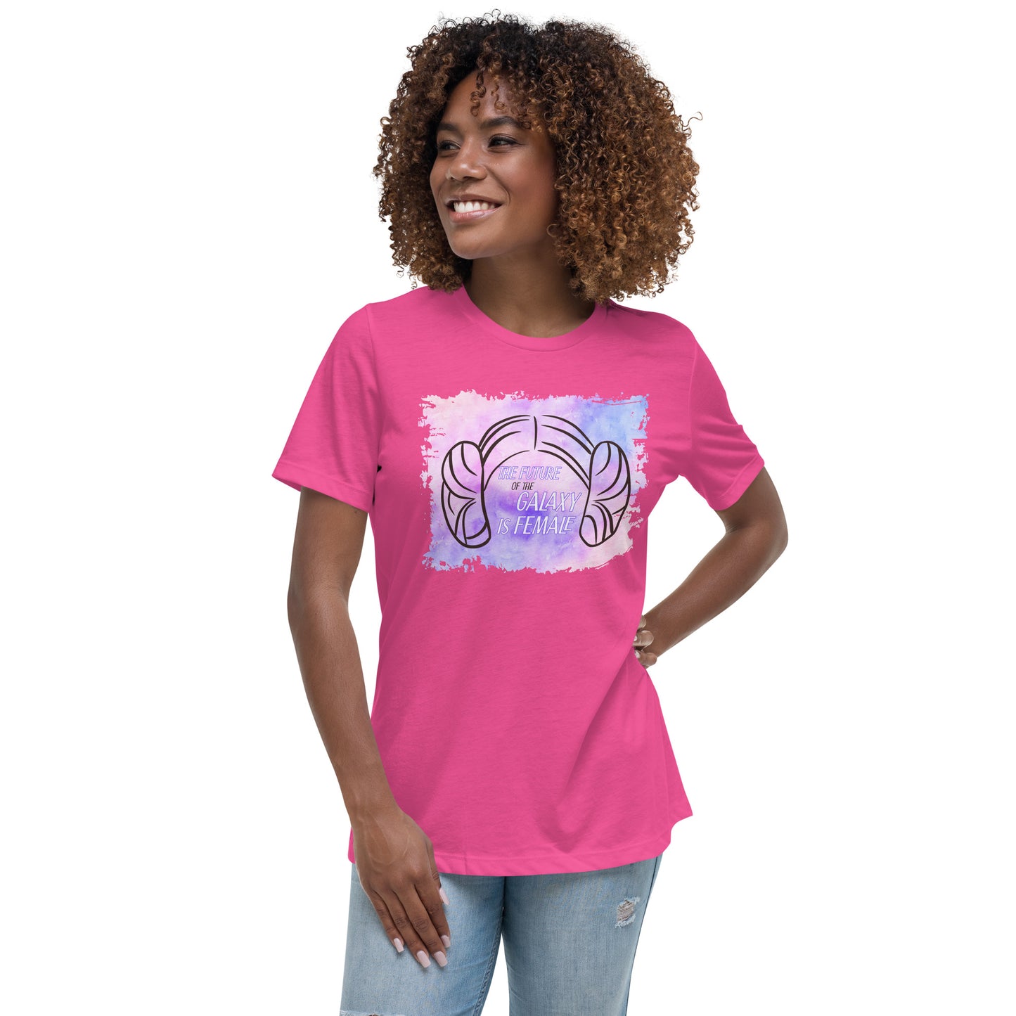 The Future of the Galaxy is Female / Women's Relaxed T-Shirt