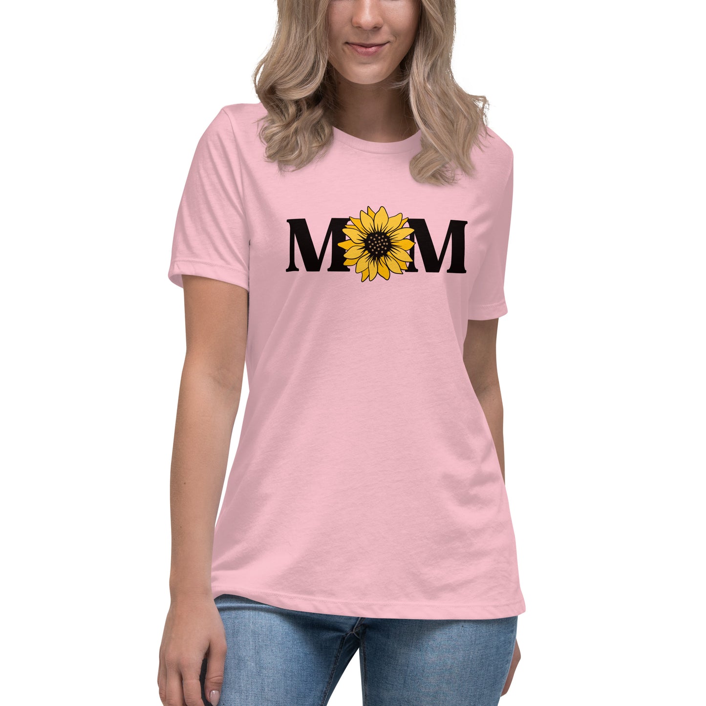 Mom Sunflower Women's Relaxed T-Shirt