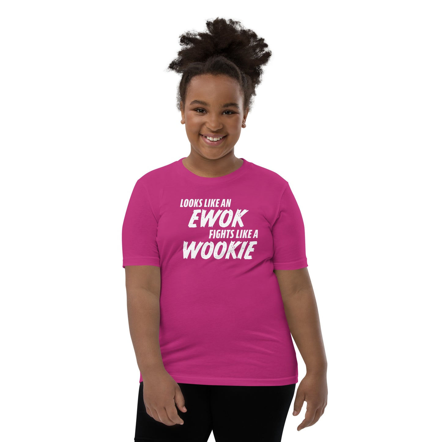 Looks like an Ewok... Fights like a Wookie / Youth Short Sleeve T-Shirt