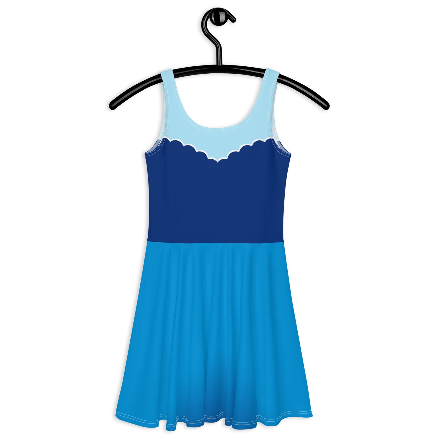 Mermaid on Land Skater Dress, Park Bounding