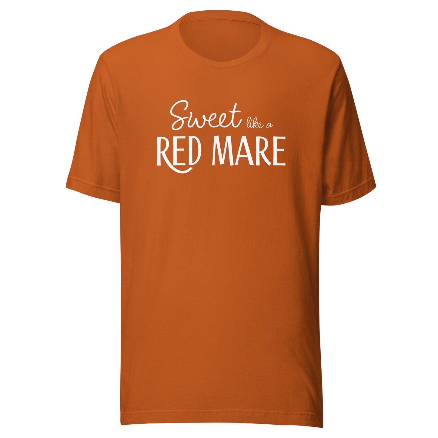 Sweet Like a Red Mare, Equestrian Shirt