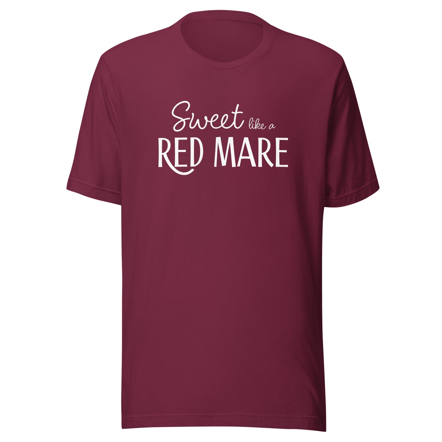 Sweet Like a Red Mare, Equestrian Shirt