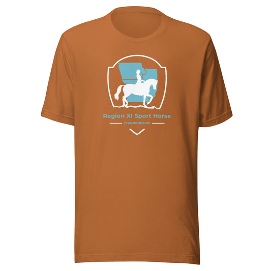 2023 Region 11 Sport Horse T-Shirt (blue)