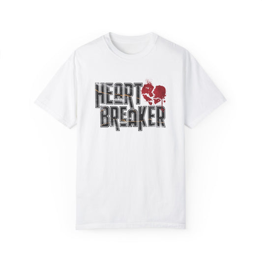 Heart Breaker, Vintage Style Valentine's Day Tee, Unisex Comfort Colors T-shirt