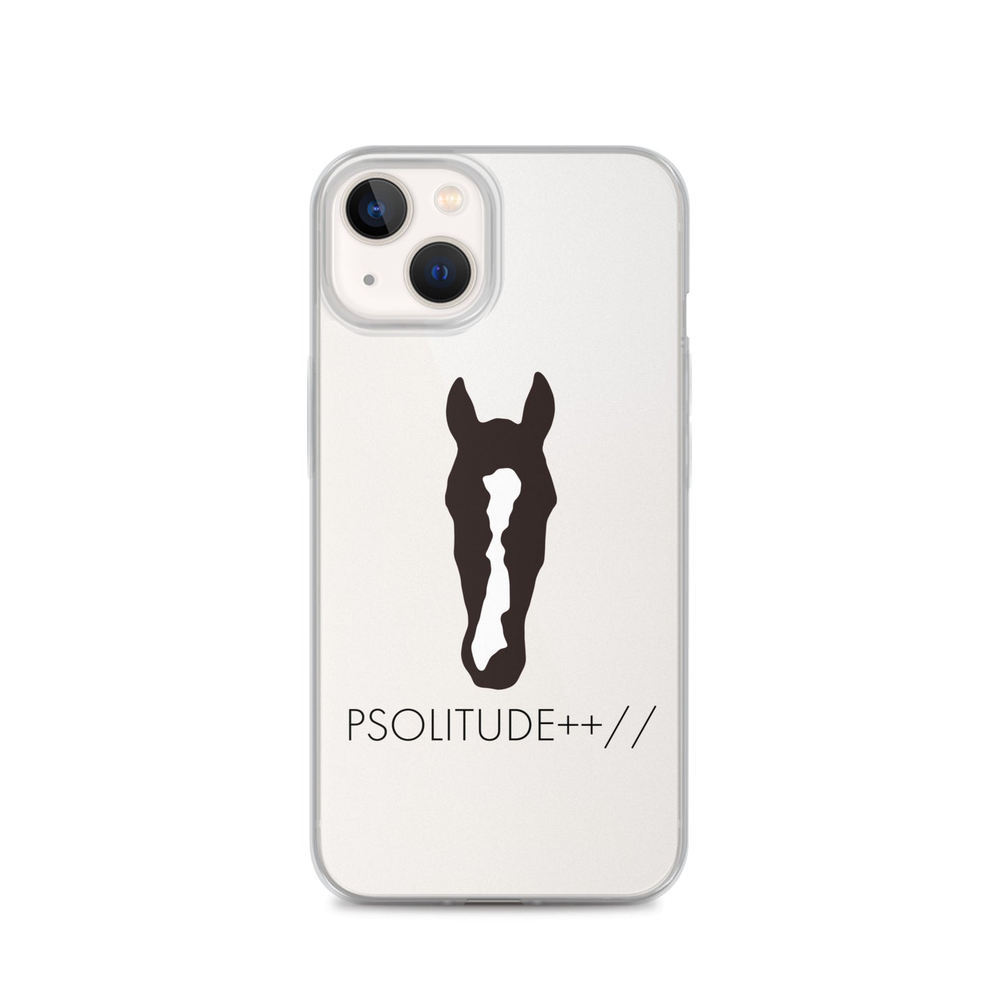 Custom Equine Clear Case for iPhone®