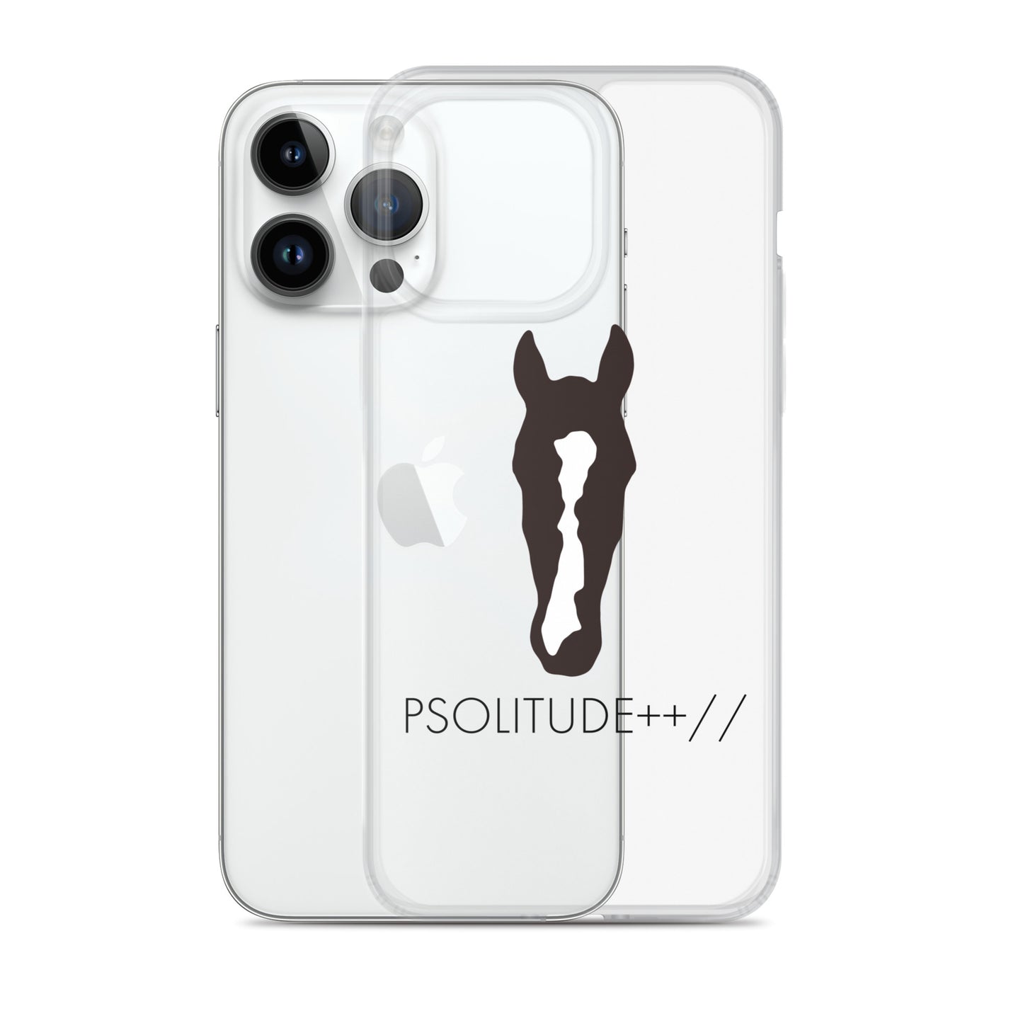 Custom Equine Clear Case for iPhone®