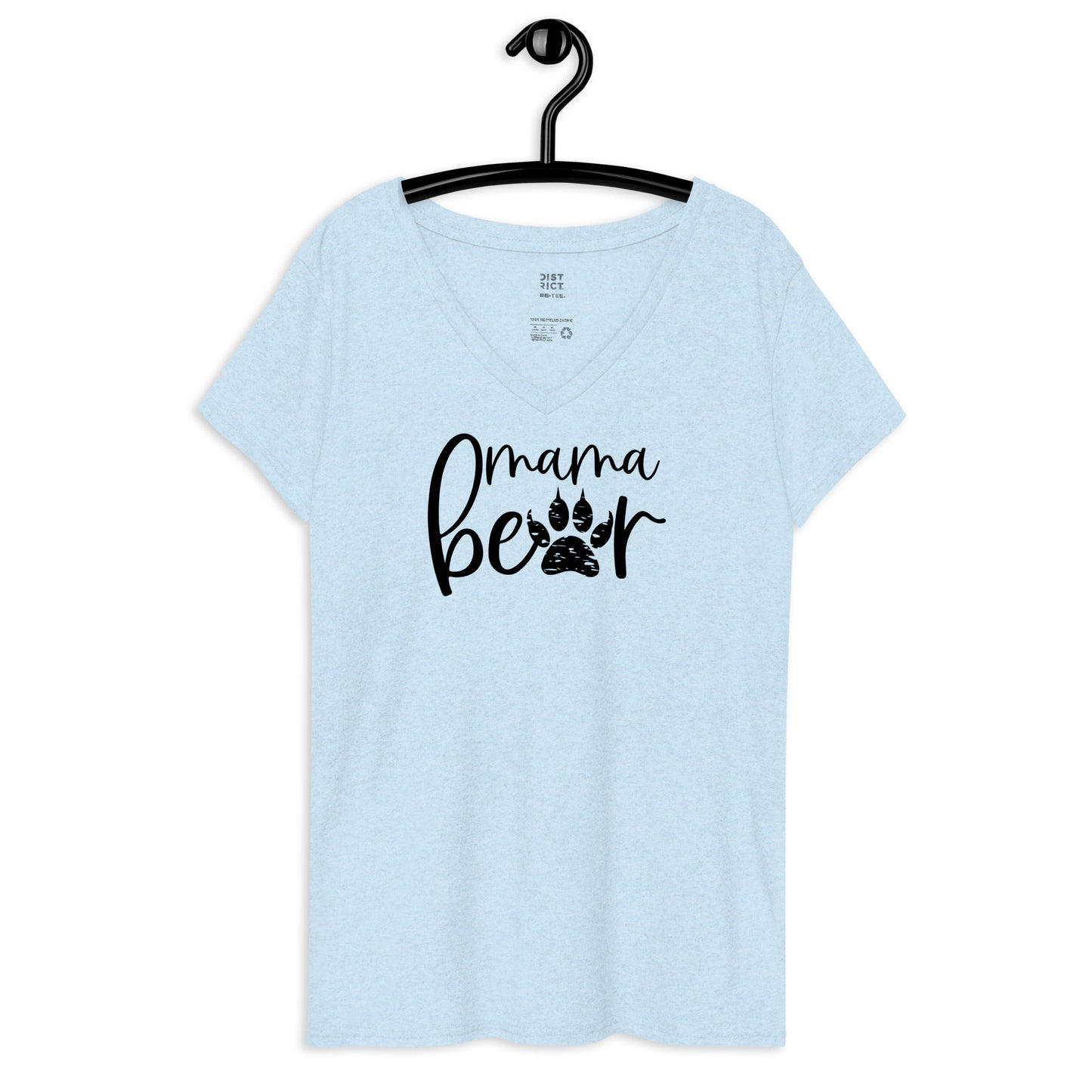 Mama Bear / Women’s Recycled V-neck T-shirt