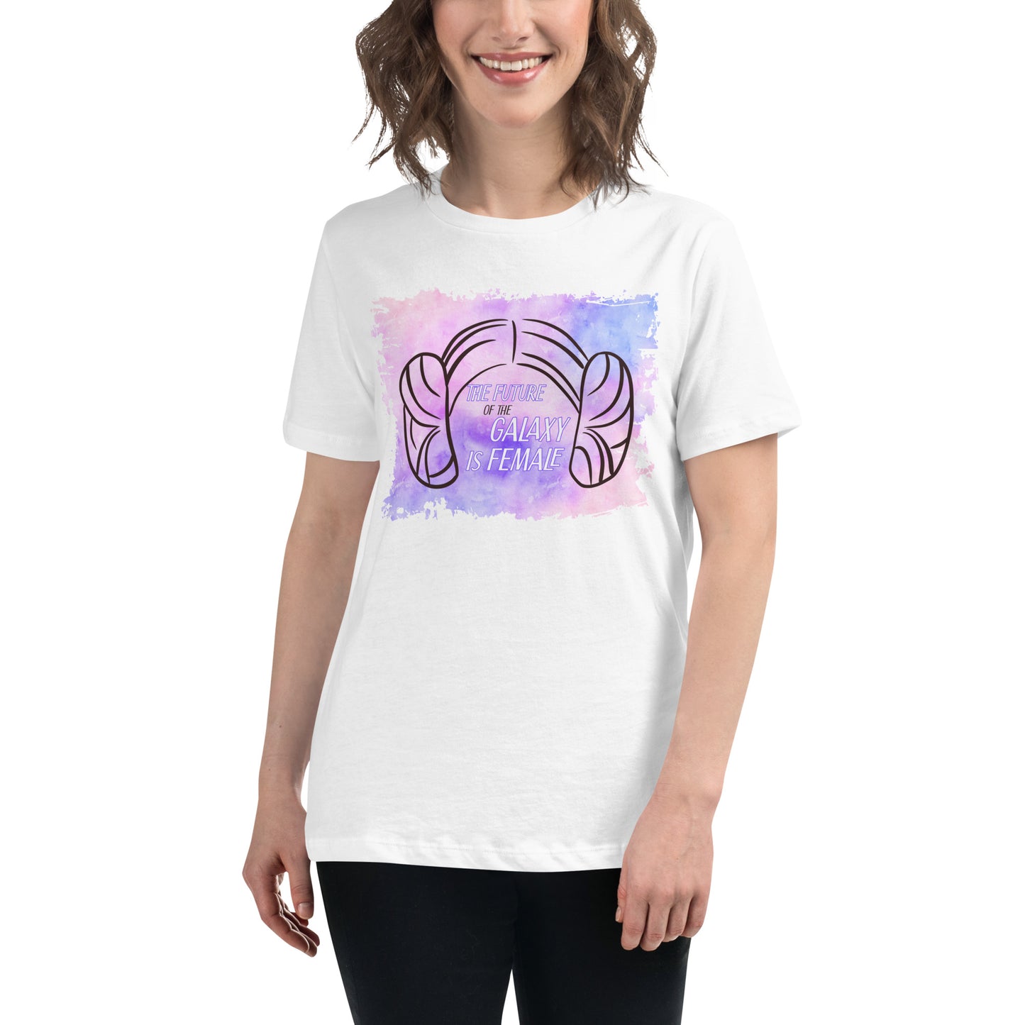The Future of the Galaxy is Female / Women's Relaxed T-Shirt